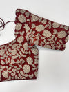 Sindoor- Maroon Blouse