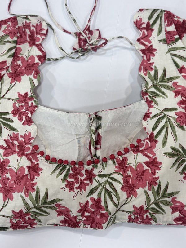 Mullai - White Blouse