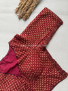 Daily Flex- Maroon Eye Strechable Blouse