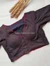 Daily Flex- Black Dots Strechable Blouse
