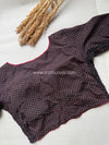 Daily Flex- Black Dots Strechable Blouse