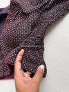Daily Flex- Black Dots Strechable Blouse