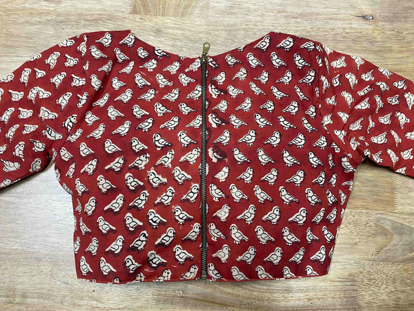 Pakshi- Maroon Blouse