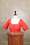 Sakshi- Red Blouse