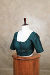 Sakshi- Dark Green Blouse