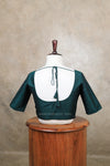 Sakshi- Dark Green Blouse