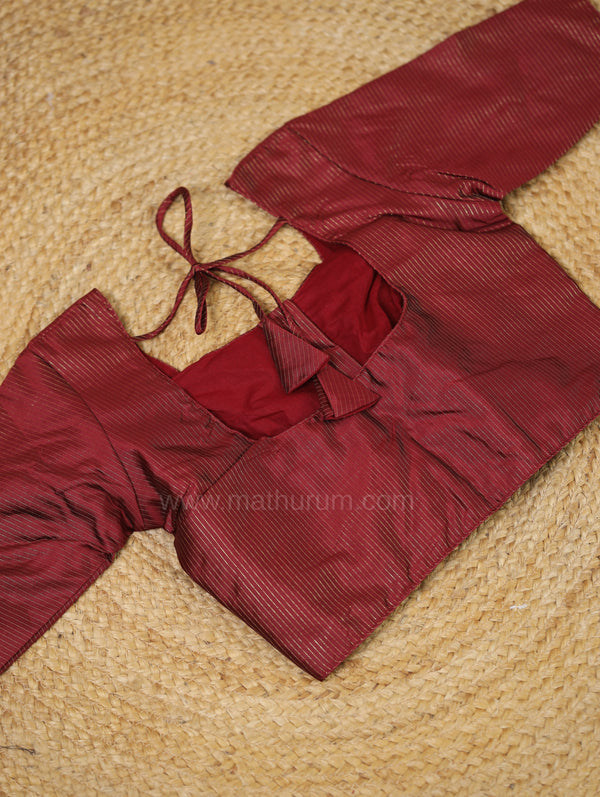 ILA- Maroon Blouse