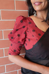 Rumi- Maroon Blouse