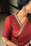 Kayal - Maroon Saree