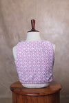 Petals-Lilac Blouse (Sleeveless)
