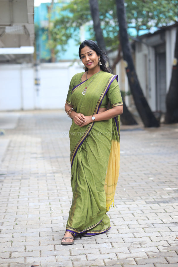 Kayal Combo- Green & Violet