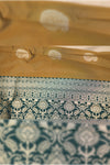 Vriksha- Mehandi Green Semi Soft Silk Saree