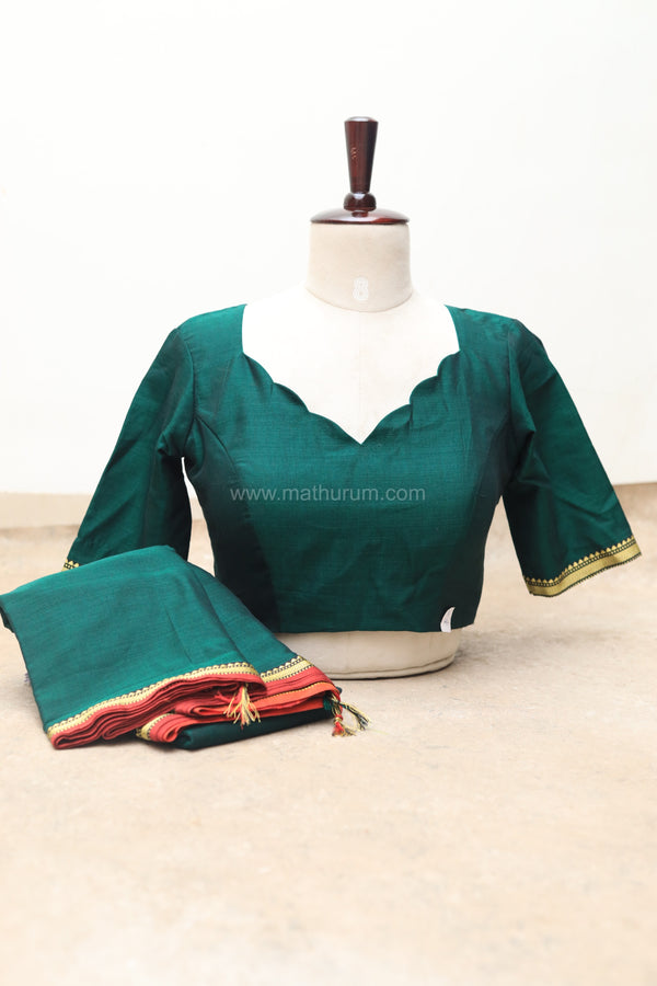 Kayal - Green Saree