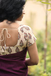 Nira Combos - Wine/Beige