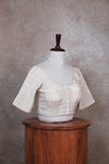 Vedika- Cream Blouse