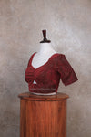 Pashmina- Maroon Blouse