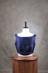 Miraya- Navy Blue Blouse