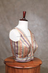 Tharigai- Gold Blouse (Attachable Sleeves)