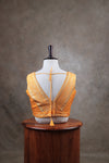 Kundhavai - Yellow Blouse (Attachable Sleeves)