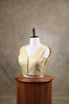 Taal- Gold Blouse (Attachable Sleeves)
