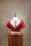 Hiya- Maroon Blouse