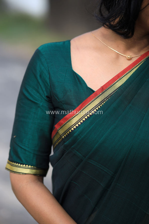 Kayal - Green Saree