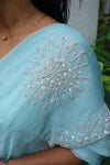 PEARL PARTY ICE BLUE- DESIGNER SAREE