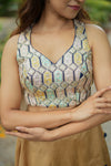 Utsav Blue Blouse