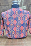 Bella - Orange Stretchable Blouse