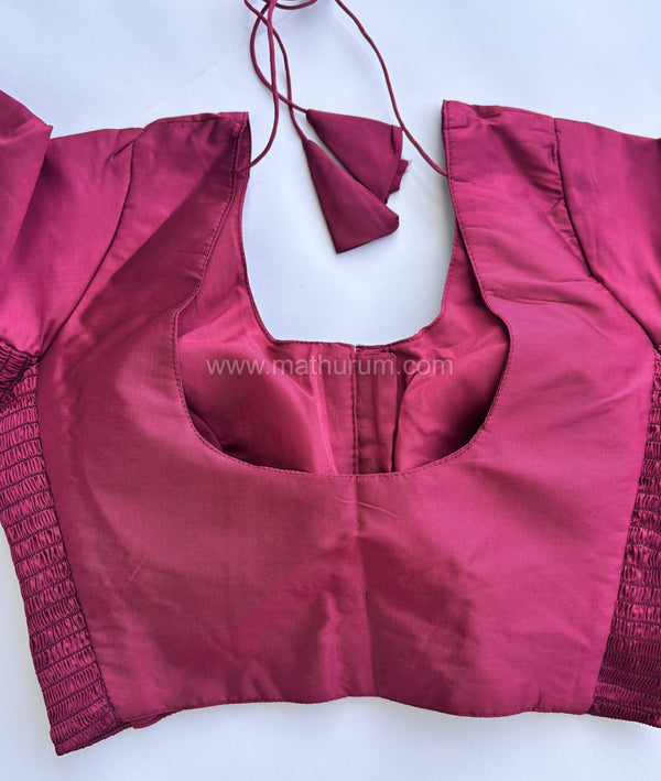 Riva- Majenta Strechable Blouse