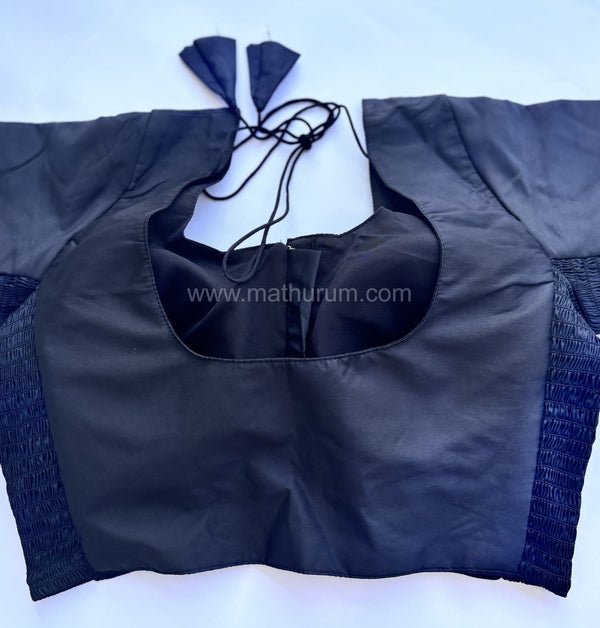 Riva- Black Strechable Blouse