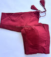 Riva- Maroon Strechable Blouse