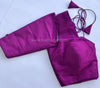 Rang- Majenta Blouse (Attachable Sleeves)