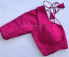 Rang- Pink Blouse (Attachable Sleeves)