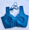 Rang- Blue/Green Blouse (Attachable Sleeves)