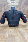 Roja - Black Embroidery Blouse