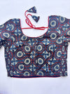 Ziva- Blue Strechable Blouse
