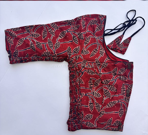 Ziva- Maroon Strechable Blouse