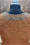 Zivara- Orange Zardosi Blouse