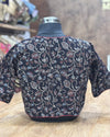 Paruthi Black Floral Blouse