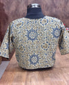 Paruthi Beige Round Floral Blouse