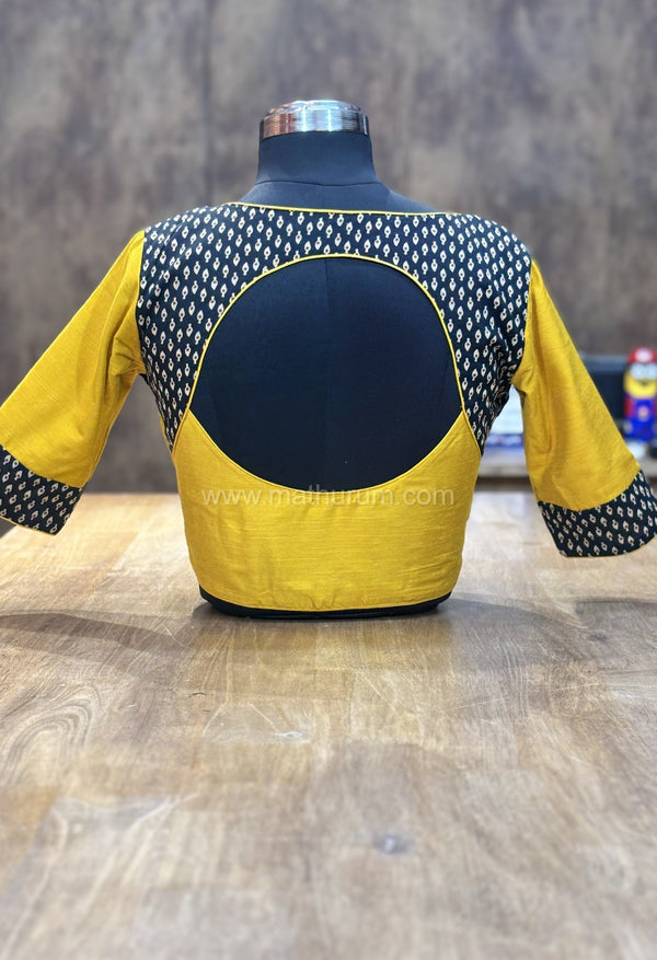 VIVID- Mustard Blouse