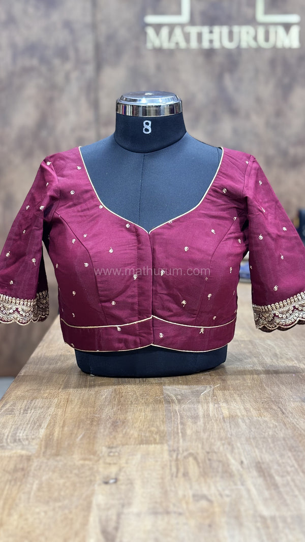Anvika - Maroon Blouse
