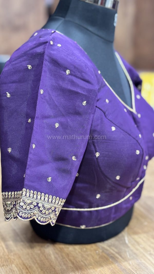 Anvika - Purple Blouse