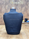 Kiara - Black Blouse (Attachable Sleeves)