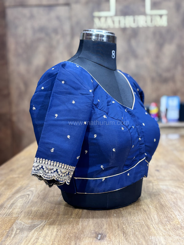Anvika - Navy Blue Blouse