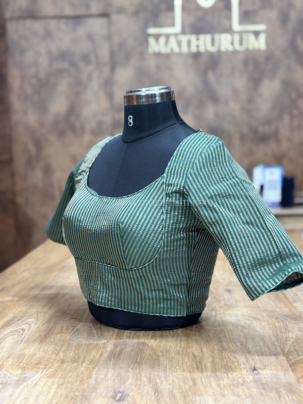 Anvika - Bottle Green Blouse
