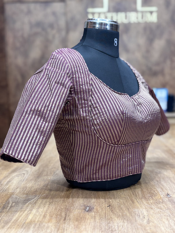 Zyra - Wine Blouse