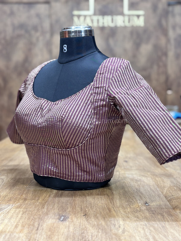 Zyra - Wine Blouse