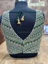 Zarina - Green Blouse (Attached Sleeves)